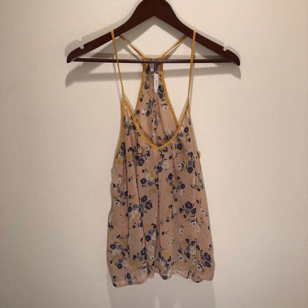 Lush Delicate Floral Tank